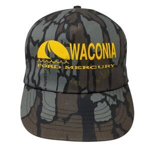 Waconia Ford Mercury Snapback 5 Panel Cap Multicolor One Size Camouflage Rex